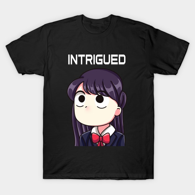 Komi Can't Communicate - intrigued T-Shirt by Dokey4Artist